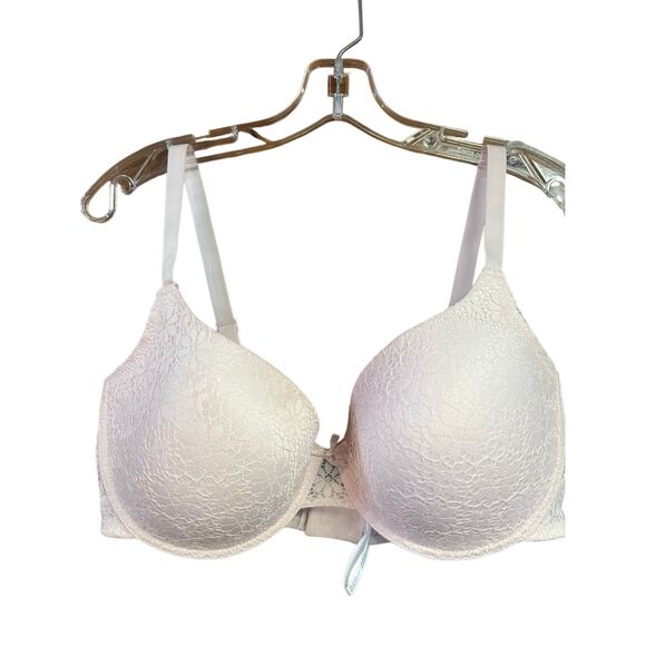 Laura Ashley Pastel Peach Lace Bra Sz 40DD NWOT - Picture 1 of 5